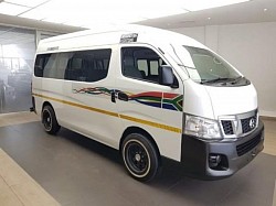 2018 NISSAN NV350 2.5I IMPENDULO 15 SEATER FOR SALE R180 000.  75 510 km    Manual   Petrol  Seller's comments 1 Previous owner, Accident Free, Full Service History with Agents, Aircon, Radio,towbar, Power steering, Central Locking Good condition. Finance Available On Rent To Own Deposit R25 500 | R3 499PM