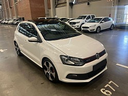 2014 VOLKSWAGEN POLO GTI 1.4TSI DSG FOR SALE R129 990.  151 550 km    Petrol    Automatic  Seller's comments We have a magnificent piece of machinery up for grabs! This beautiful vehicle is a pre-loved vehicle with only one previous owner who absolutely adored his vehicle based on the current condition of this vehicle. We work with both avenues, Cash and Bank FINANCE / Rent To own Deposit R15 500 | R2 599PM. Drive off today with a Smart, Reliable, and Trustworthy Car