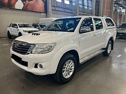 2013 TOYOTA HILUX 2.5D4D VNT 106KW R/B P/U D/C FOR SALE R159 990.   ONLY 186 071KM ON THE CLOCK NEAT BAKKIE WITH CANOPY & TOWBAR LEATHER SEATS RADIO/CD PLAYER MAG WHEELS SPOT LIGHTS NUDGE BAR RENT TO OWN! DEPOSIT: R 20 500. |  MONTHLY INSTALLMENT R2 999PM ×  48 MONTHS. FAST FINANCE ARRANGEMENT THROUGH VARIOUS INSTITUTIONS. To Apply, bring Along Your Id, Latest Payslip, 3 Months Bank Statements And Proof Of Address.