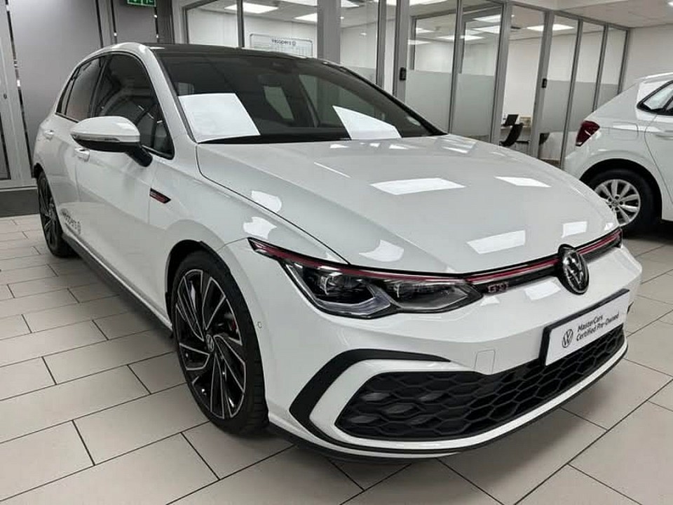 2023 VOLKSWAGEN GOLF 8 GTI FOR SALE R499 990.  58 889 KM   AUTOMATIC  PETROL  Seller's comments Discover the thrill of driving with this stunning Volkswagen Golf 8 GTI 2.0 TSI Auto, now available at AUTO VW MOKOPANE IN MOKOPANE LIMPOPO AT NO 📍48 VAN RIEBEECK STREET MOKOPANE. Boasting a crisp white finish, this hatchback combines sporty elegance with practical performance. With just 58 889 km on the clock and in excellent condition, it promises many more adventures ahead. Powered by a lively 180 kW turbocharged petrol engine, it delivers a maximum speed of 250 km/h and a fuel efficiency of around 7.0 litres per 100 km, making every journey both exciting and economical. The advanced dual-clutch automatic transmission ensures smooth gear changes, while the six airbags and standard ABS provide peace of mind on the road. Its spacious interior and modern design make it perfect for city cruising or weekend getaways. Whether you're after style, power, or efficiency, this Golf GTI ticks all the boxes. it's a fantastic opportunity to own a high-performance hatchback from one of the most respected brands. FINANCE ARRANGED WITH RENT TO OWN DEPOSIT ASSIST R50 000  |  R10 500PM  FOR 44 MONTHS.  Book at test drive today visit our dealership take this sporty Volkswagen for a spin!  WE DO DELIVERY COUNTRYWIDE BY ARRANGEMENT!!